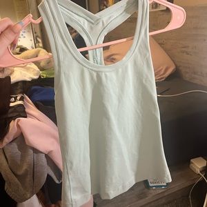 Blue lululemon tank